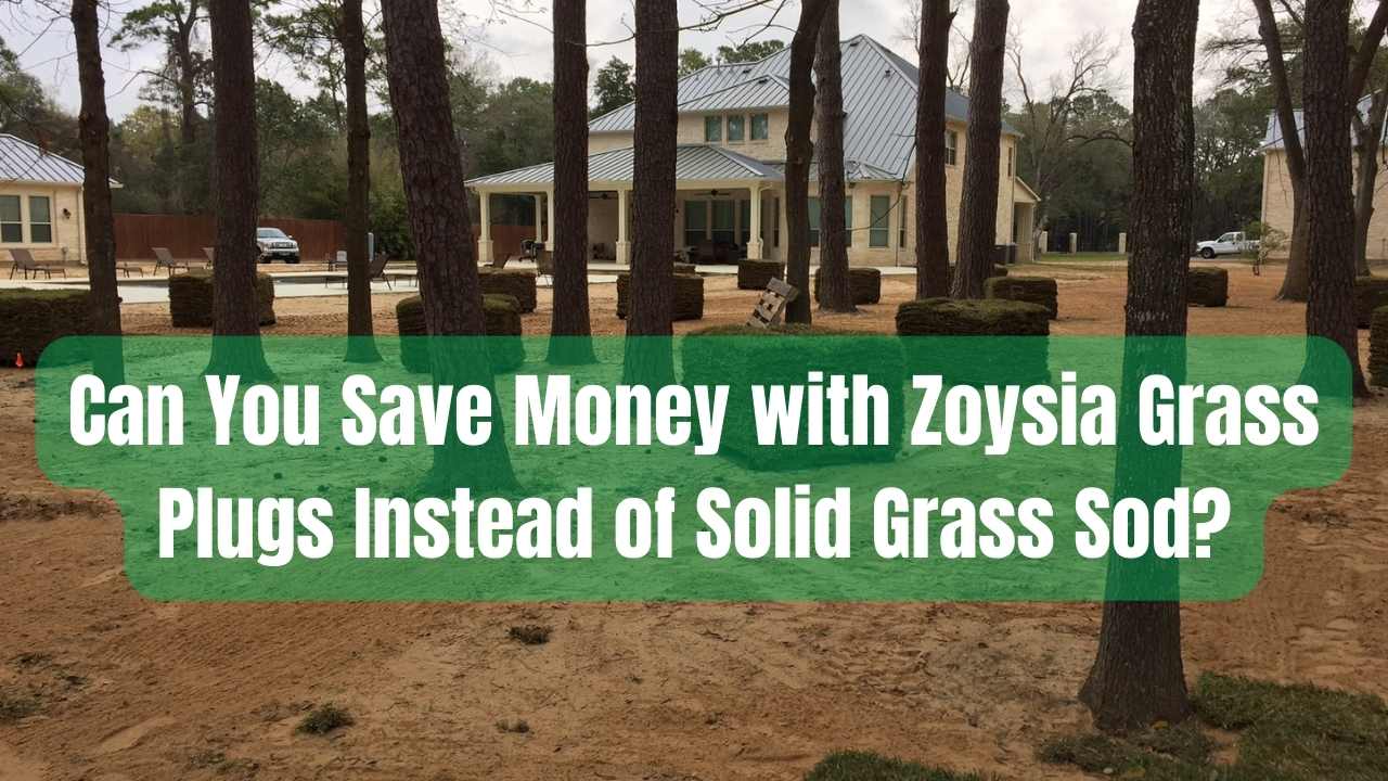 Can You Save Money with Zoysia Grass Plugs Instead of Solid Grass Sod