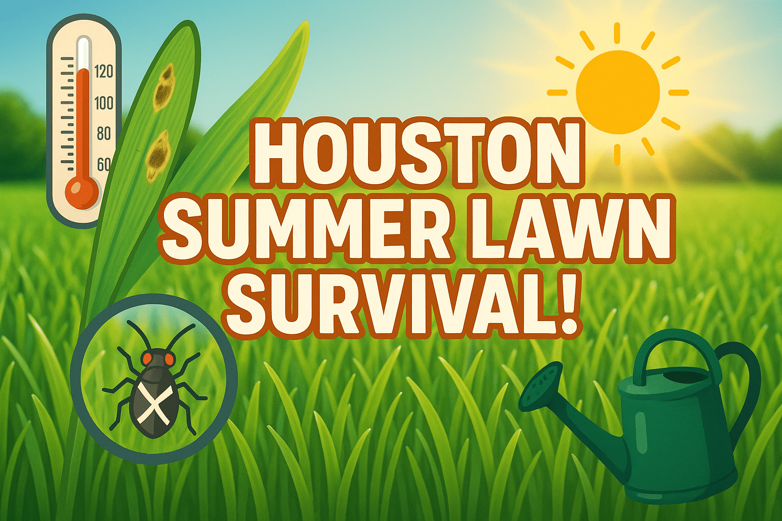 Houston Summer Lawn Survival