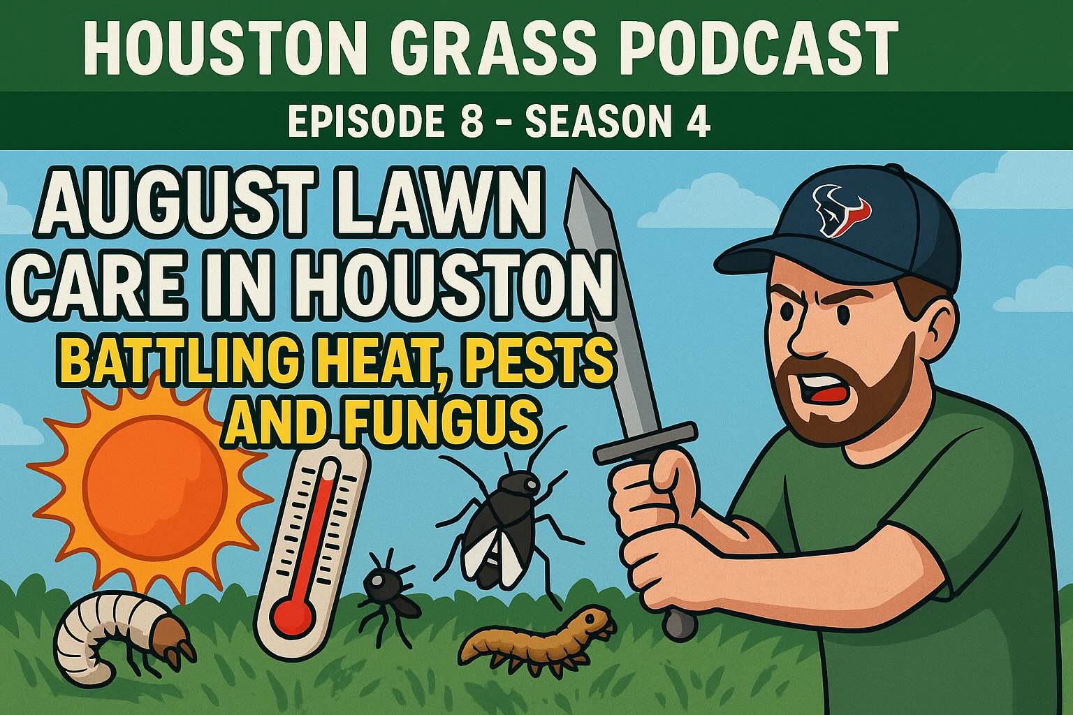 Essential August Lawn Care in Houston
