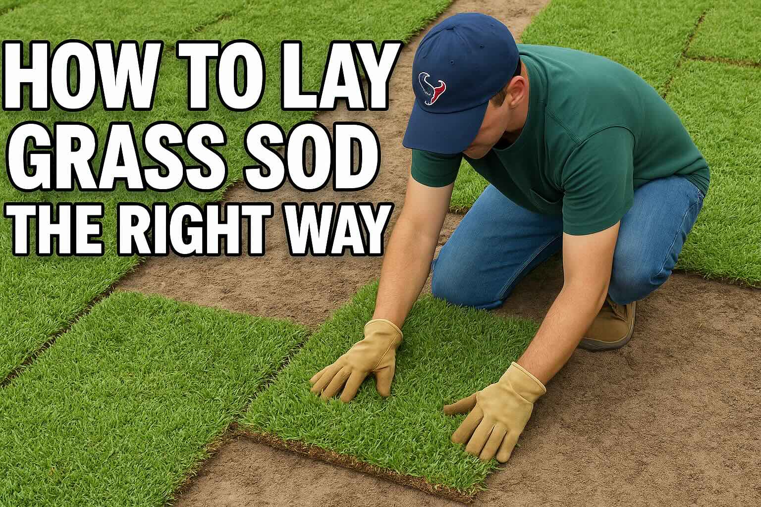 How to Lay Grass Sod the Right Way