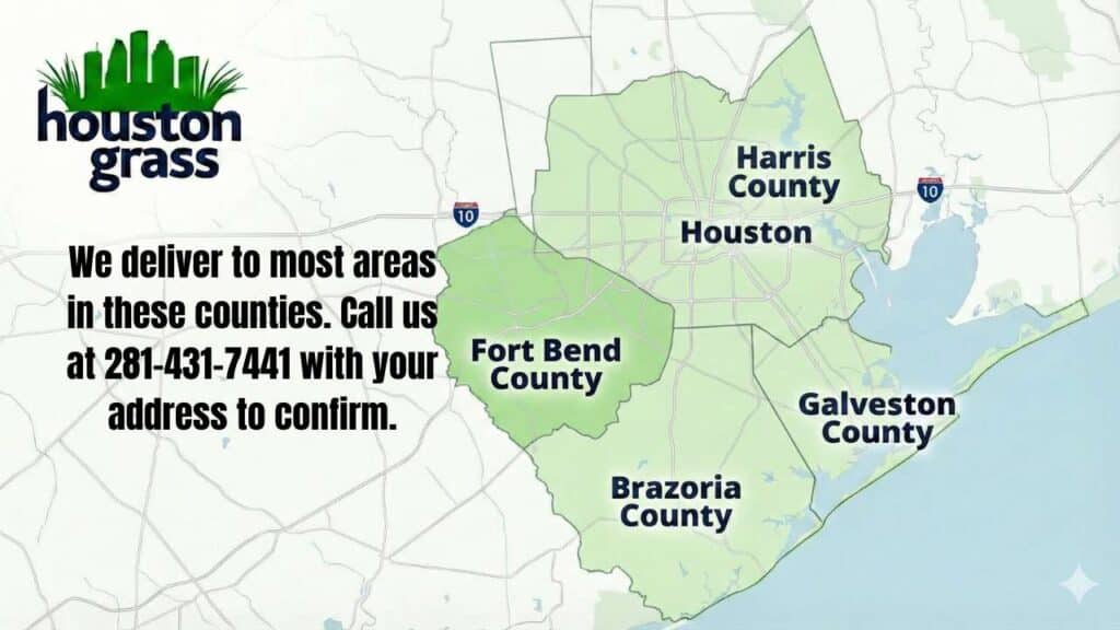 Areas Served by Houston Grass
